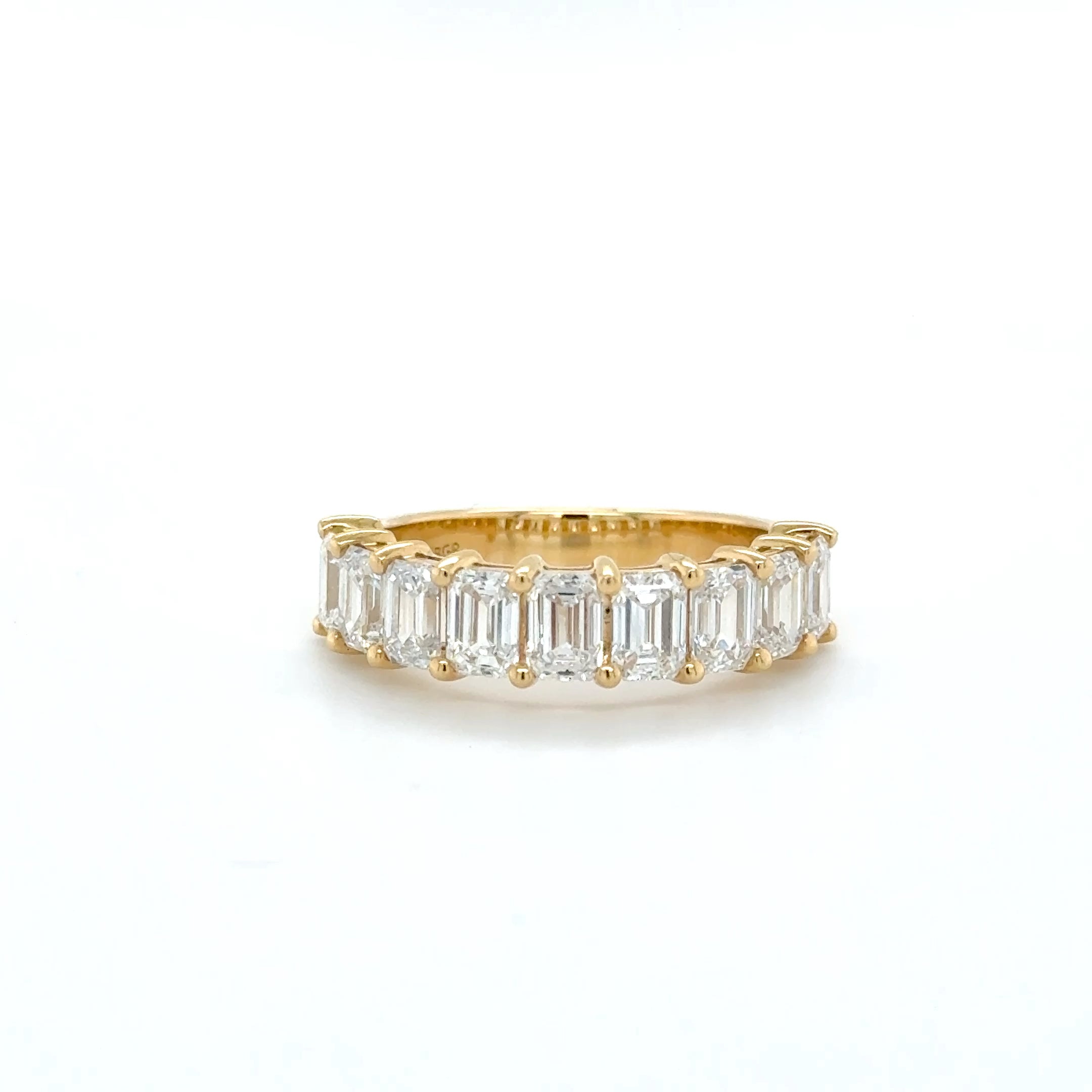 'Aurelia' Half Eternity Wedding Band