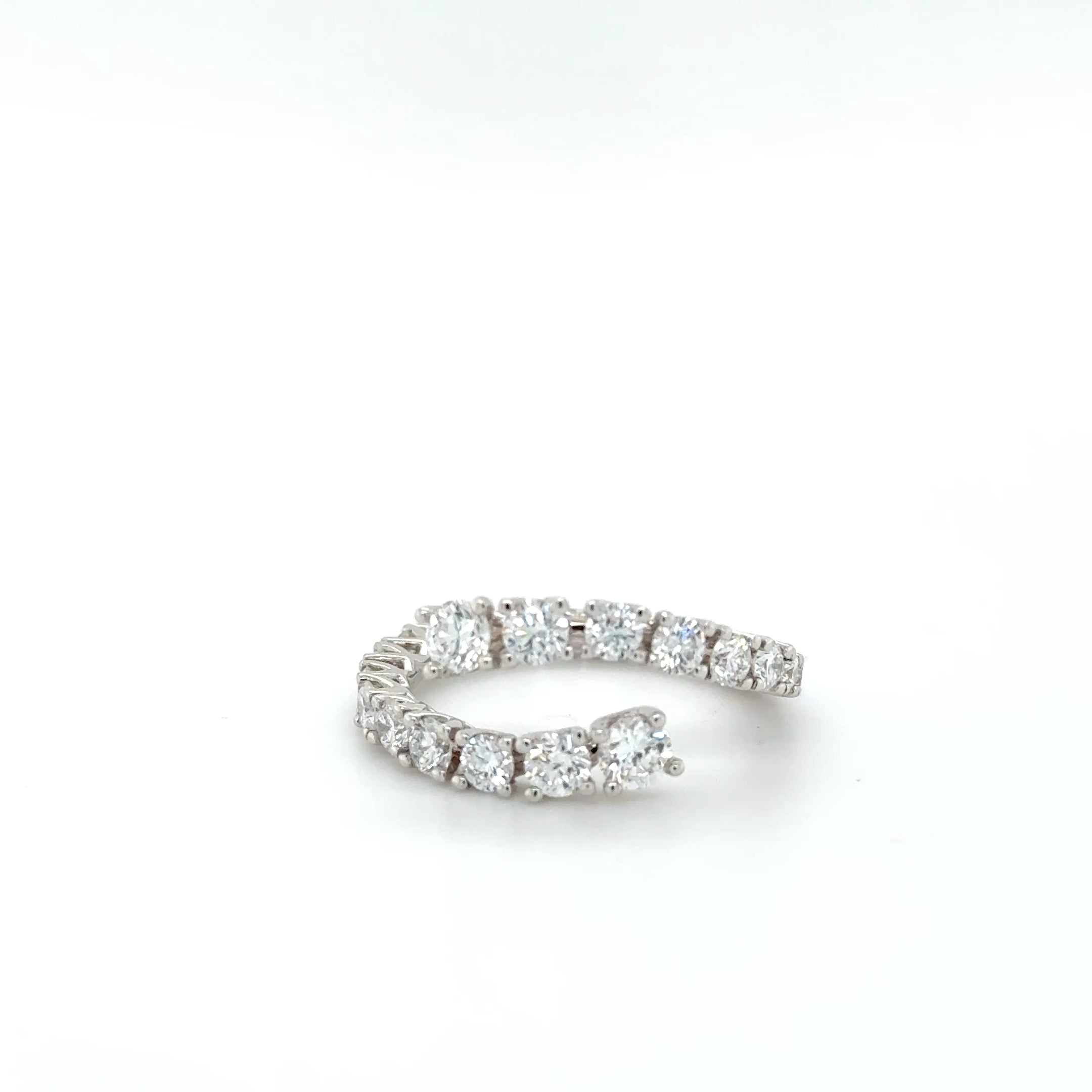 Frostline Diamond Eternity Band